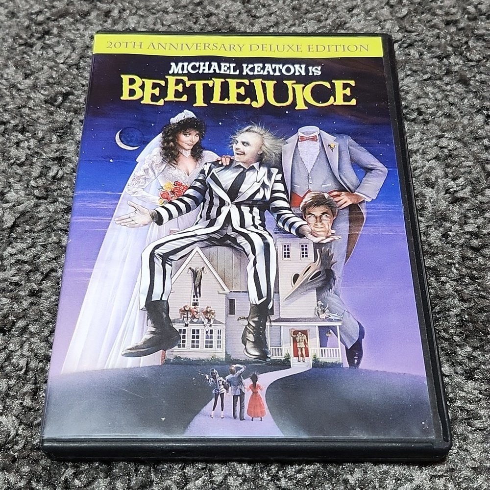 20TH ANNIVERSARY DELUXE EDITION MICHAEL KEATON BEETLEJUICE DVD
